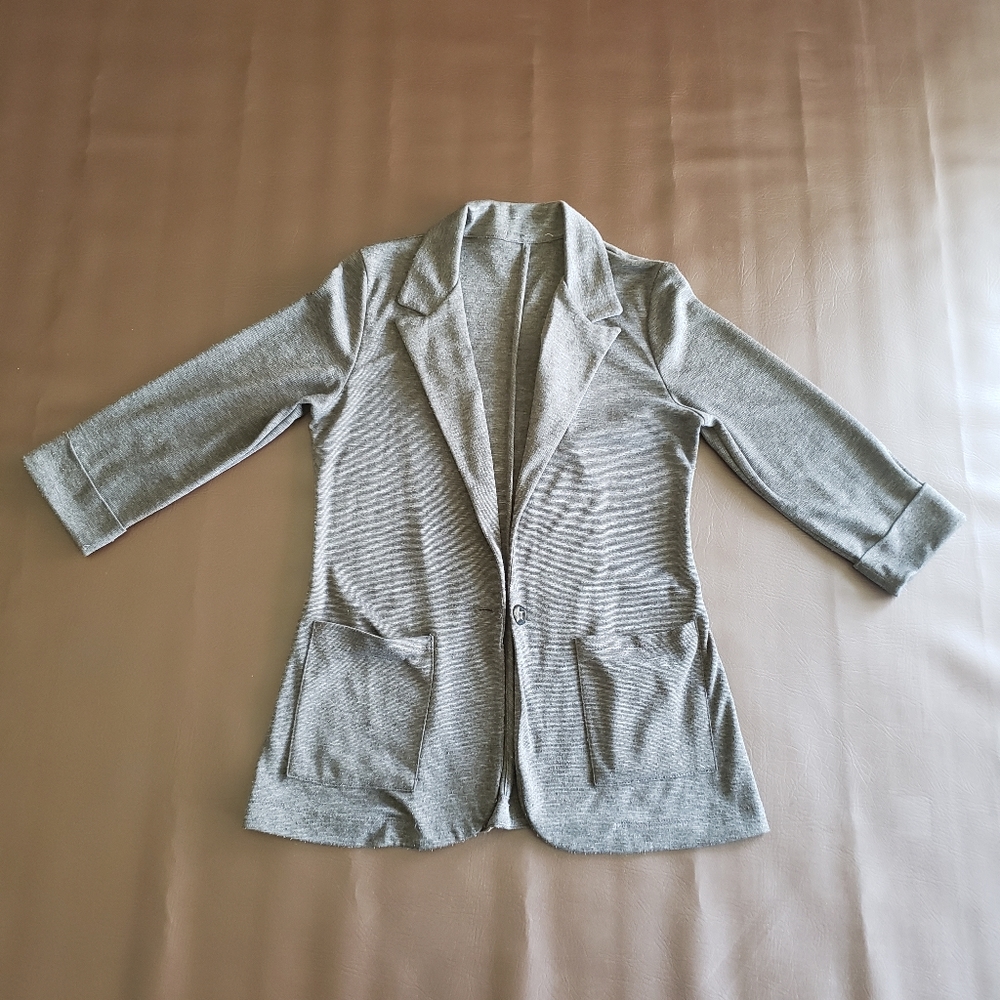 Gray Blazer